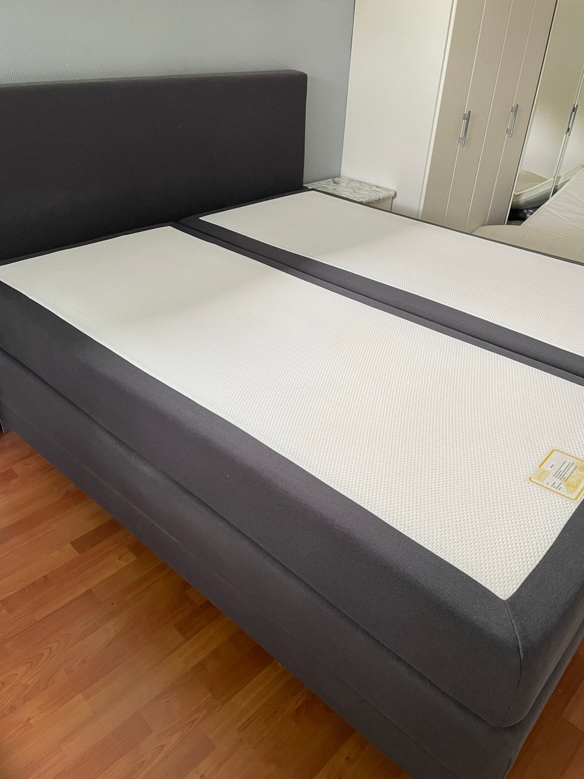 Avek Simmer Boxspring /Tweepersoonsbed (180x200 cm) - Stevig, Ophalen, Gebruikt, Tweepersoons, 180 cm