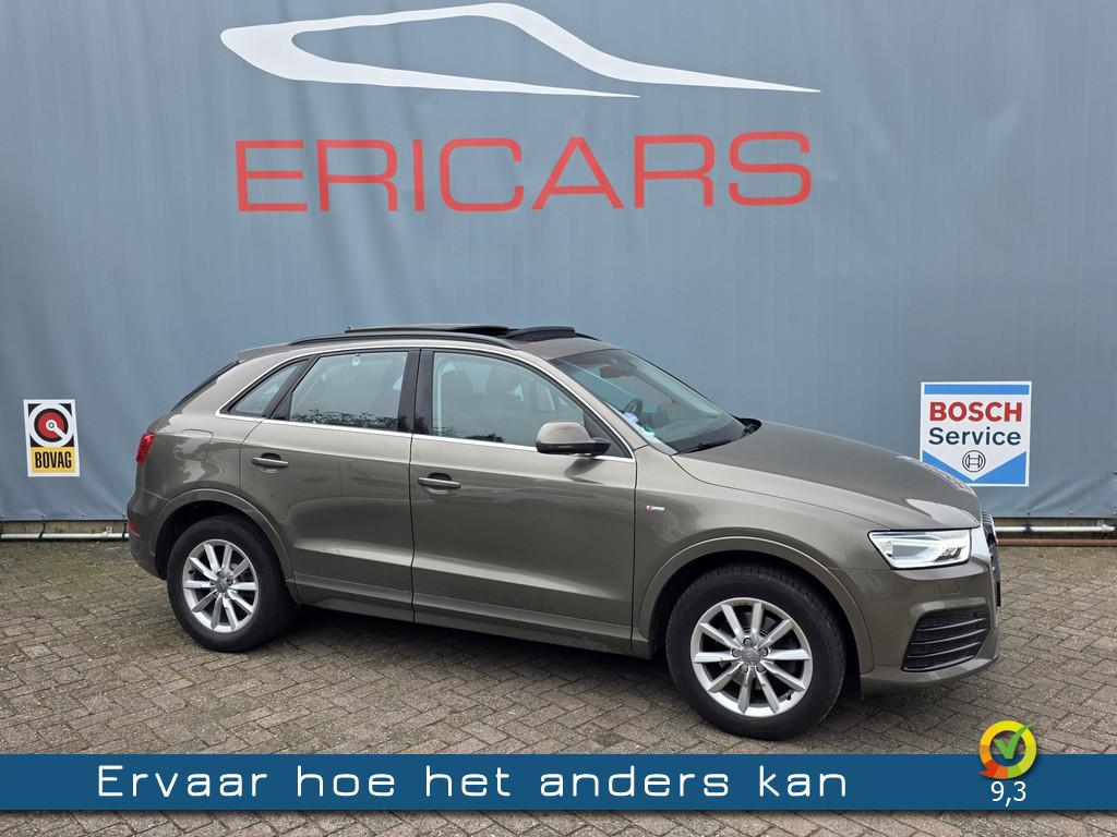 Audi Q3 1.4 TFSI CoD PANORAMADAK NAVI TEL LM PDC S LINE, Auto's, Audi, 4 cilinders, Origineel Nederlands, Handgeschakeld, Cruise Control