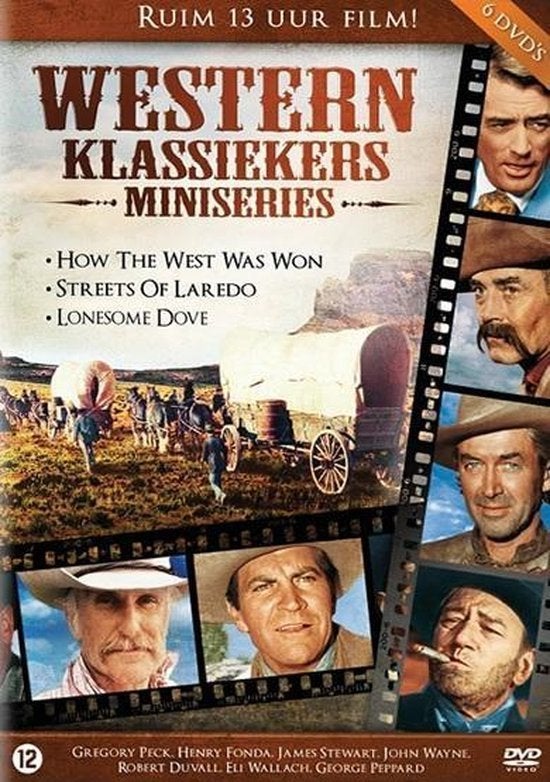 Western Klasiekers Miniseries How the west was won-Streets, Cd's en Dvd's, Verzenden, Alle leeftijden, Zo goed als nieuw, 1940 tot 1960