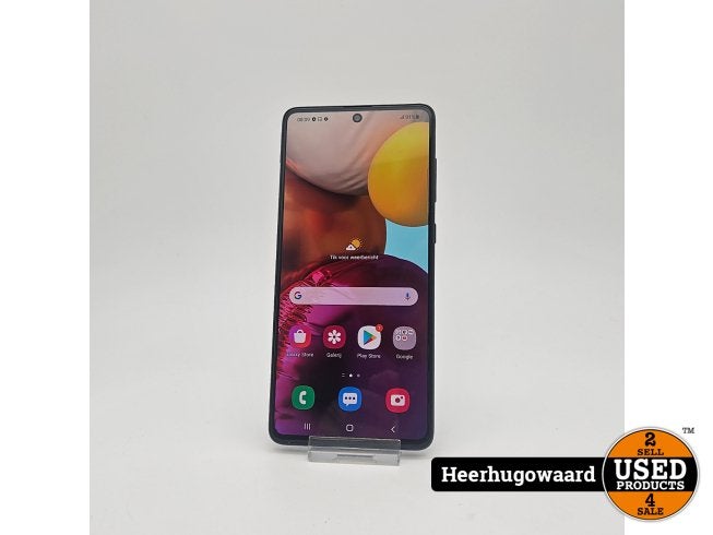Samsung Galaxy A71 128GB Black in Nette Staat, Telecommunicatie, Mobiele telefoons | Samsung, Samsung, Zo goed als nieuw, Support@Samsung.com
