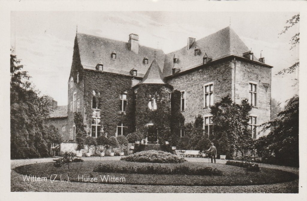 WITTEM Huize Wittem Kasteel, Verzenden, 1940 tot 1960, Gelopen, Limburg