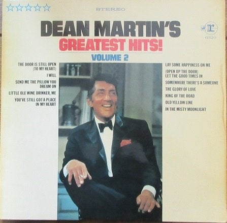 Dean Martin - Dean Martin`s greatest hits ! Volume 2, Ophalen of Verzenden, Gebruikt, 12 inch