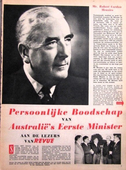 Vintage artikel Emigreren Australie 53 Nederlanders welkom, Ophalen of Verzenden, Huis en Inrichting