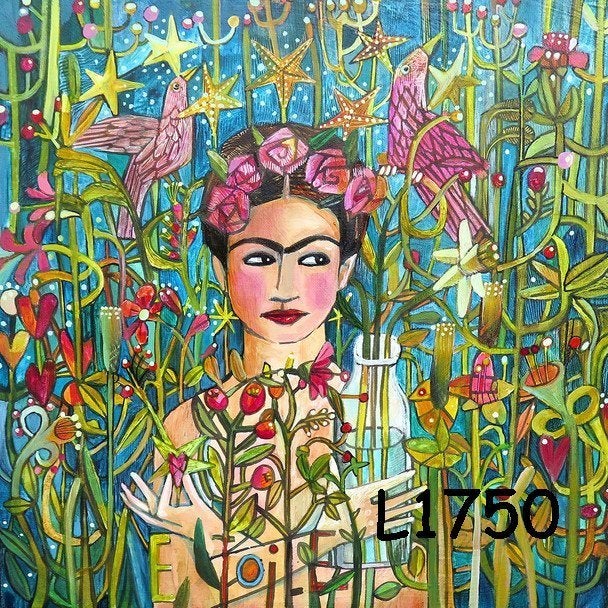 Servetten decoupage/bullet journal - Frida Kahlo L1750 -33ct, Verzenden, Nieuw