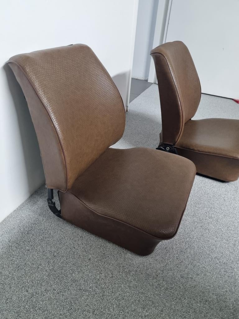 Volkswagen T2 B Stoelen - Bruin (Set van 2), Ophalen, Gebruikt, Volkswagen