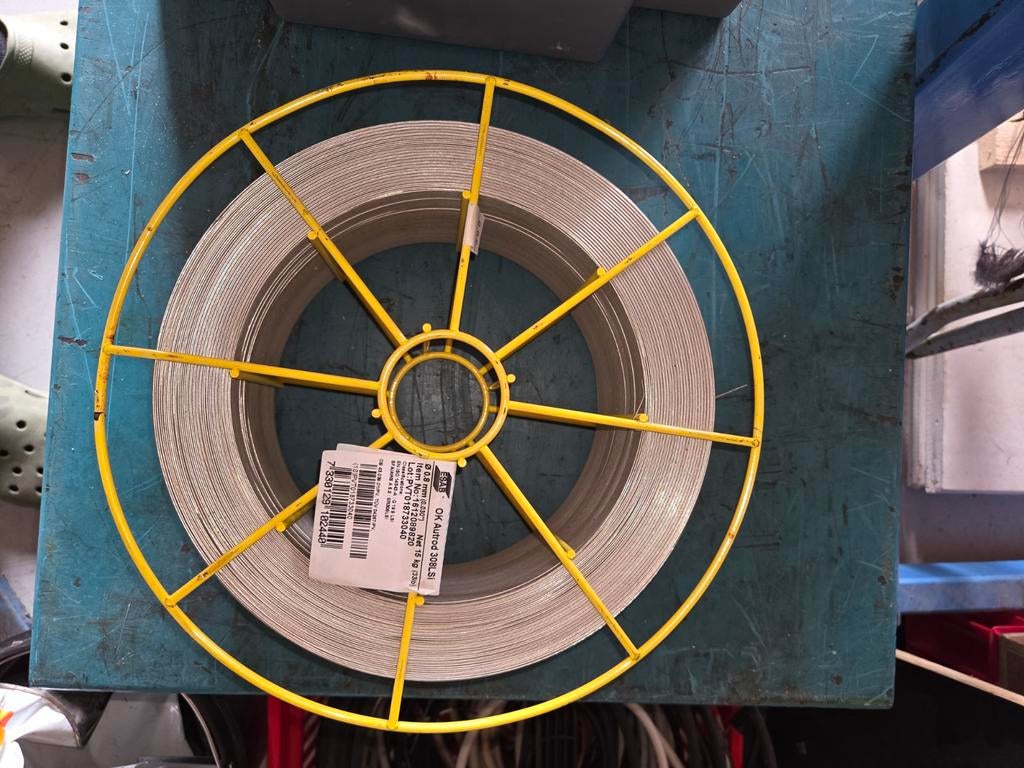 ESAB OK Autrod 308LSi lasdraad 0.8mm 15kg, Doe-het-zelf en Verbouw, Ophalen of Verzenden, Nieuw, Tig