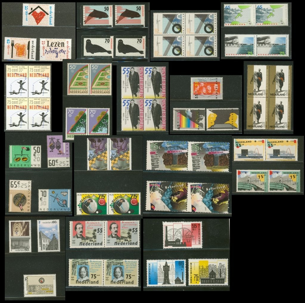 Nederland Div. Postfris 1987/88/89/90 Postzegels k-52 jdu, Ophalen of Verzenden, Na 1940, Postfris