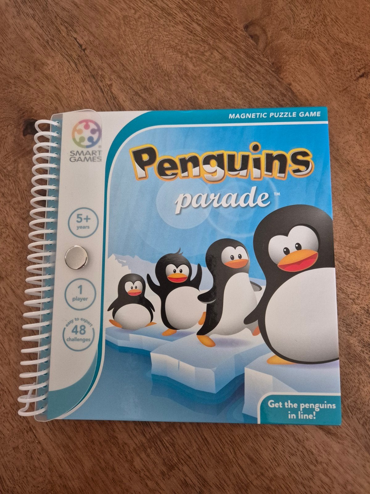 Smart Games Penguins Parade Magnetisch Puzzelspel, Ophalen of Verzenden, Zo goed als nieuw, Rubik's of 3D-puzzel