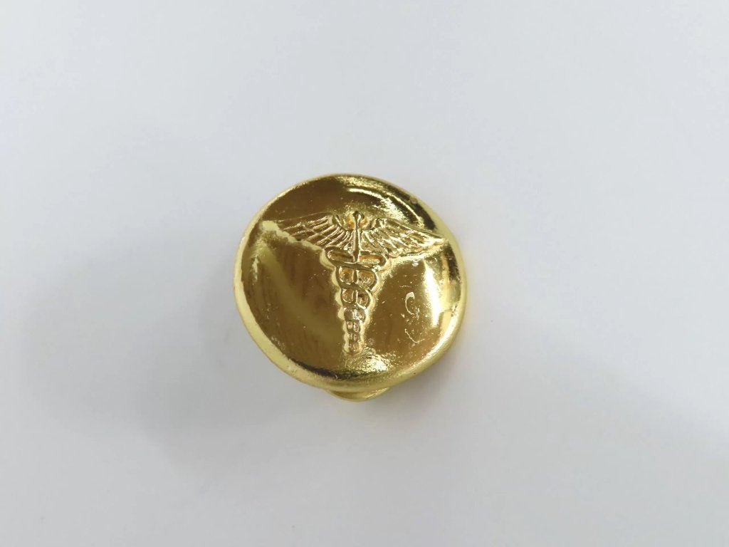 Kraagspiegel,Revers,Disc,Medic,Medisch,Korps,US,Army, Verzamelen, Verzenden, Landmacht, Amerika, Embleem of Badge