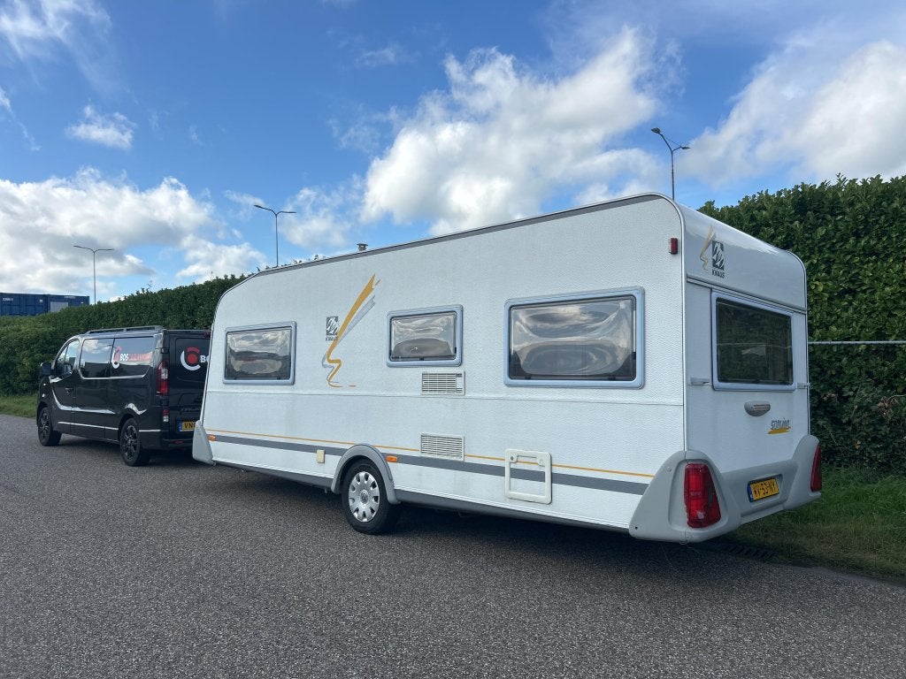 Knaus Sudwind 550 TKM RONDZIT, STAPELBED, Niet ingevuld, Dwarsbed, Standaardzit, Bedrijf