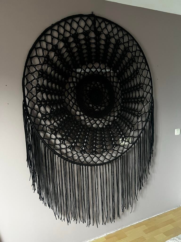 Grote dromenvanger van Loods 5 - 140 cm doorsnede, Ophalen, Zwart, Textiel, Zo goed als nieuw