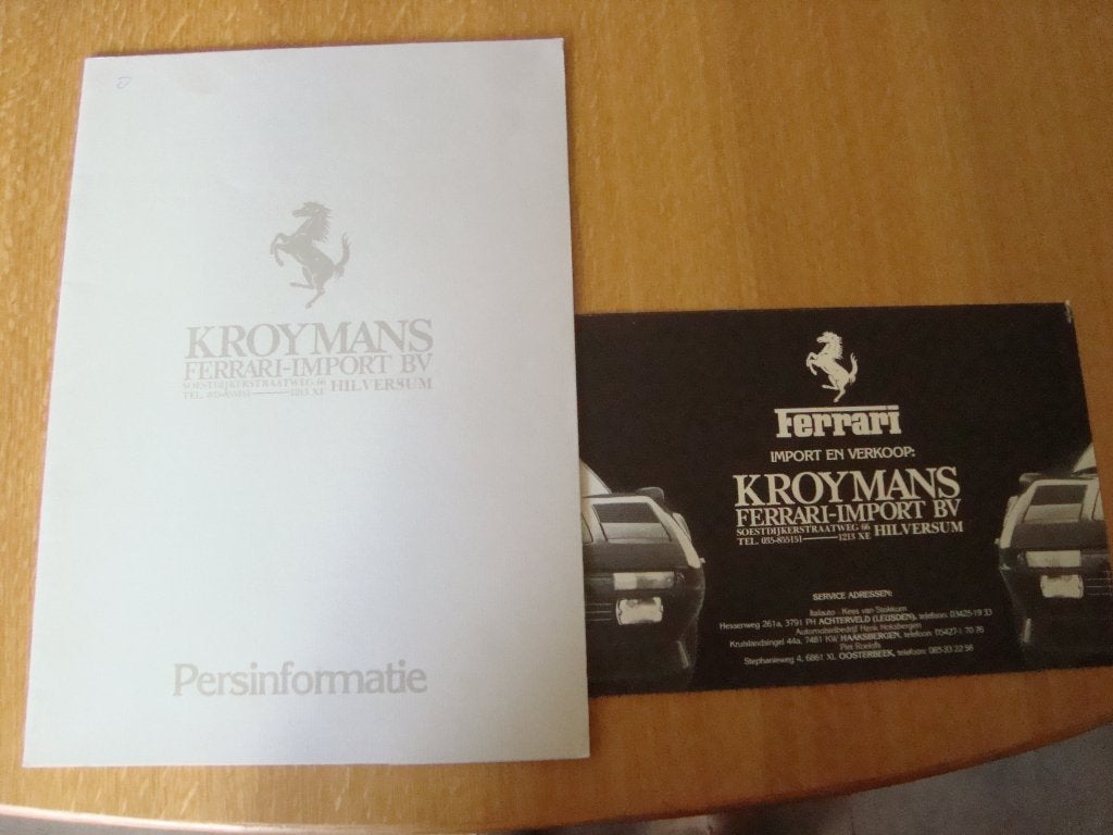 Ferrari import kroymans, Ophalen of Verzenden, Nieuw