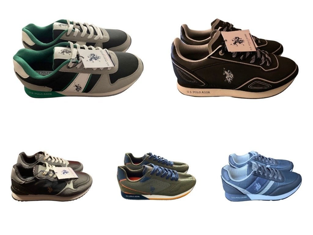 5x NIEUWE U.S. POLO ASSN. SNEAKERS – DAMES & HEREN – NIEUW, Overige kleuren, Nieuw, Ophalen of Verzenden, Sneakers of Gympen