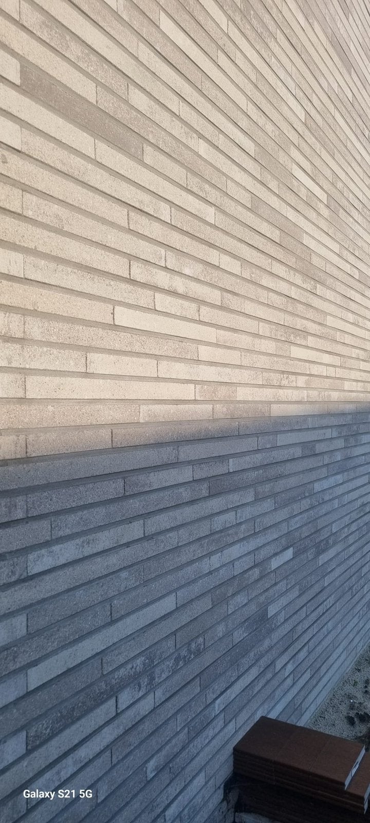 Unique Beige Beton Langformaat Geostylistix - MBI, Doe-het-zelf en Verbouw, Ophalen, Nieuw, Bakstenen