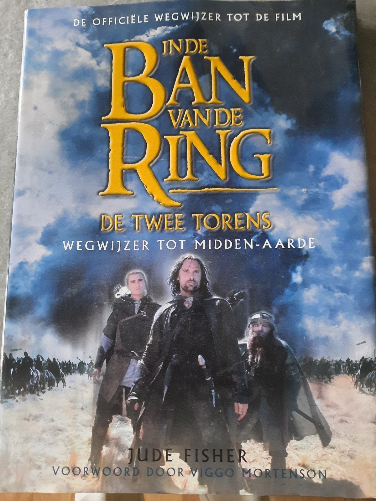 Officiële wegwijzer tot de film In de Ban van de Ring, Ophalen of Verzenden, Boek of Poster
