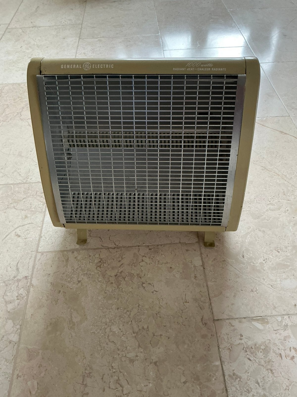 General Electric retrokacheltje 110 volt, Ophalen of Verzenden, Gebruikt