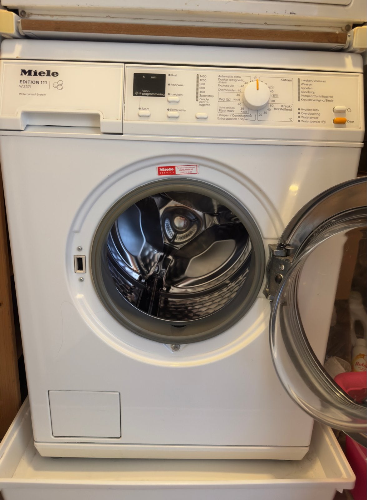 Miele W3371 Edition 111 Voorlader Wasmachine, Witgoed en Apparatuur, Ophalen, Gebruikt, Voorlader, 85 tot 90 cm