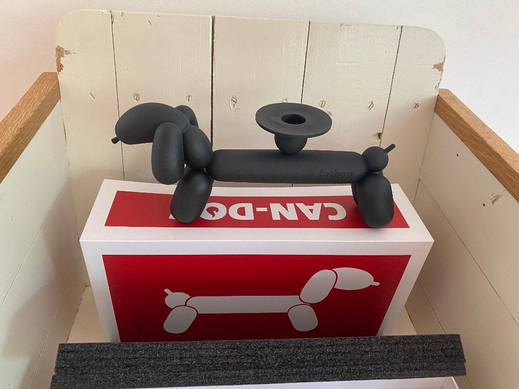 CAN-DOG fatboy antracite, nieuw, Nieuw, Metaal, Kandelaar, Ophalen