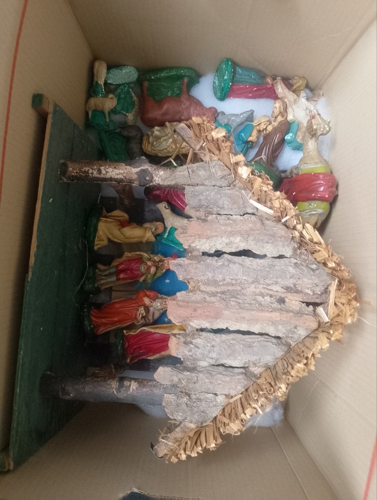 Kerststal, Diversen, Kerst, Ophalen, Gebruikt