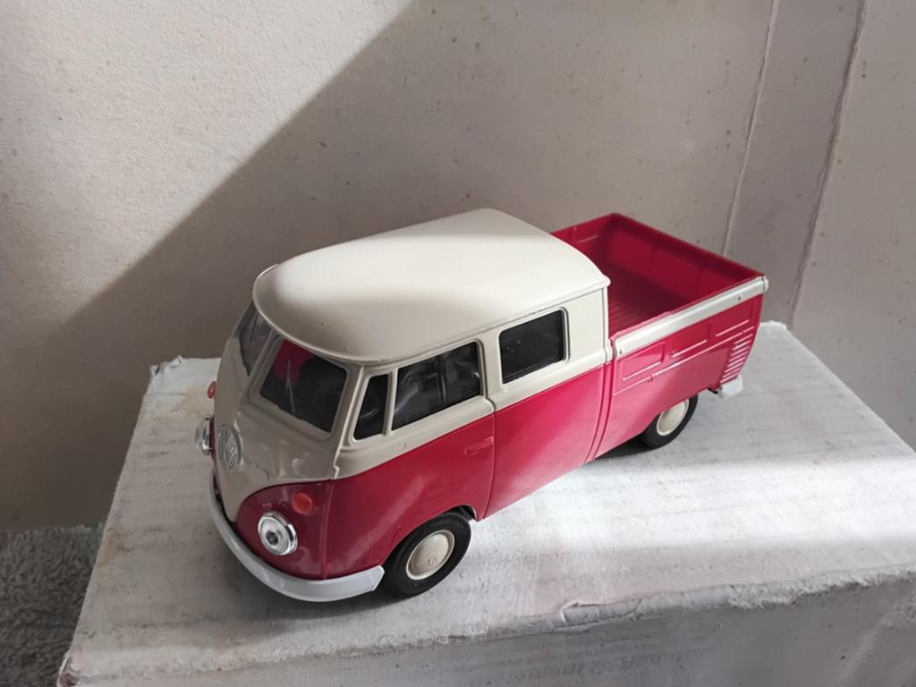 V W T1 DOUBLE CABIN PICK UP, Hobby en Vrije tijd, Modelauto's | 1:43, Ophalen of Verzenden, Auto, Overige merken