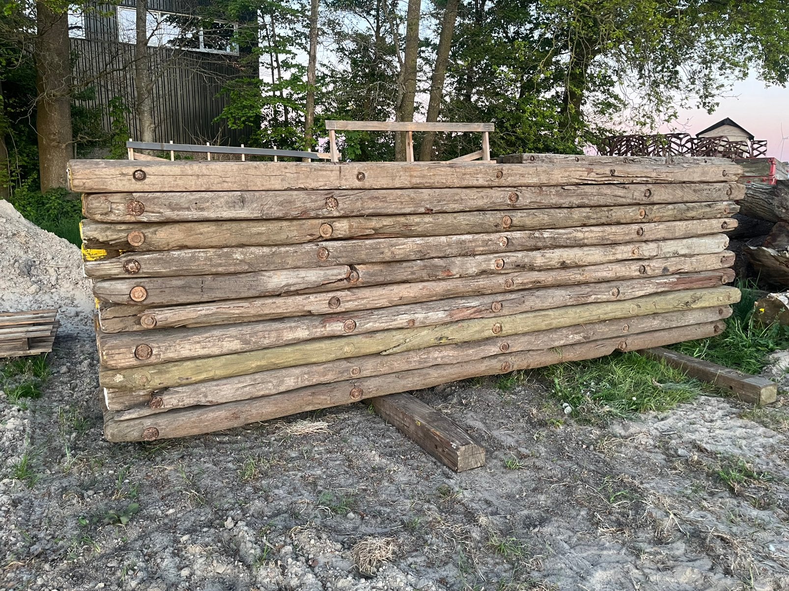 Te koop: 10x dragline schotten, Ophalen, 1 tot 2 meter, Minder dan 3 meter, Zo goed als nieuw