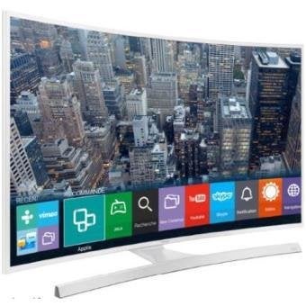Witte samsung 40 inch 4K wifi Smart TV - Curved, Audio, Tv en Foto, Televisies, Ophalen, LED, 50 Hz, Zo goed als nieuw