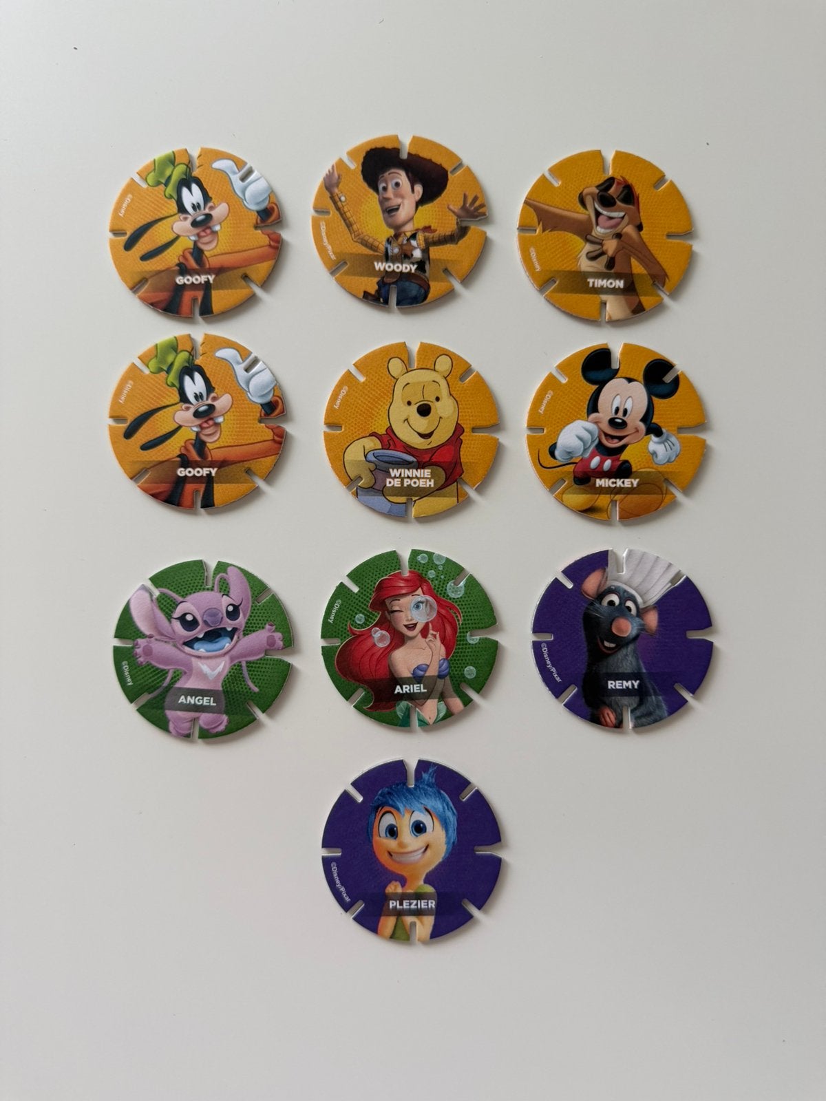 Disney Diskeyz AH Albert Heijn, Verzenden, Losse flippo's