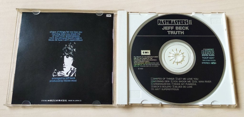 Jeff Beck - Truth CD 1968/1990 Japan, Ophalen of Verzenden, Gebruikt, Poprock