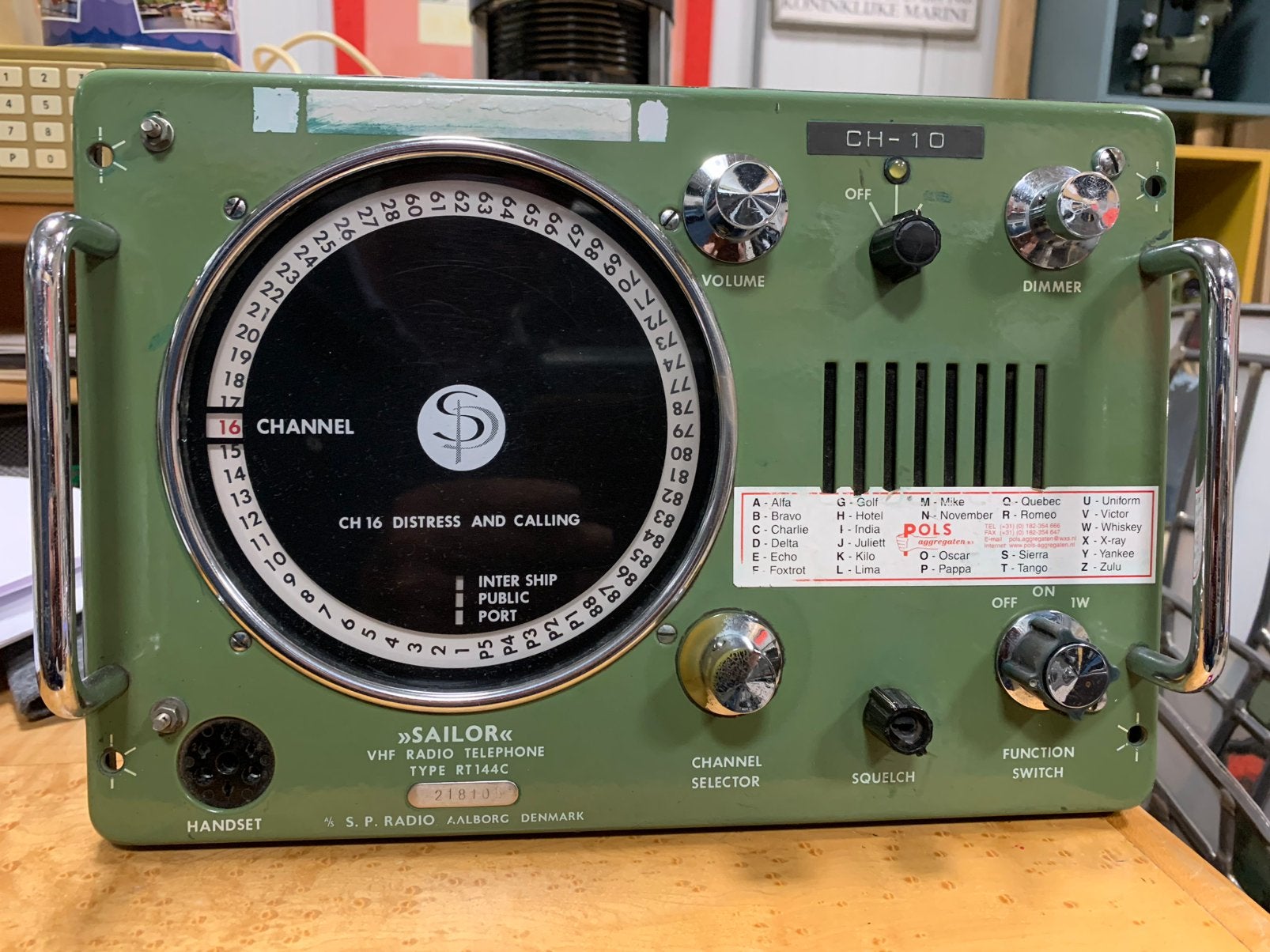 Sailor rt 144c, Telecommunicatie, Ophalen of Verzenden, Gebruikt, Zender en Ontvanger