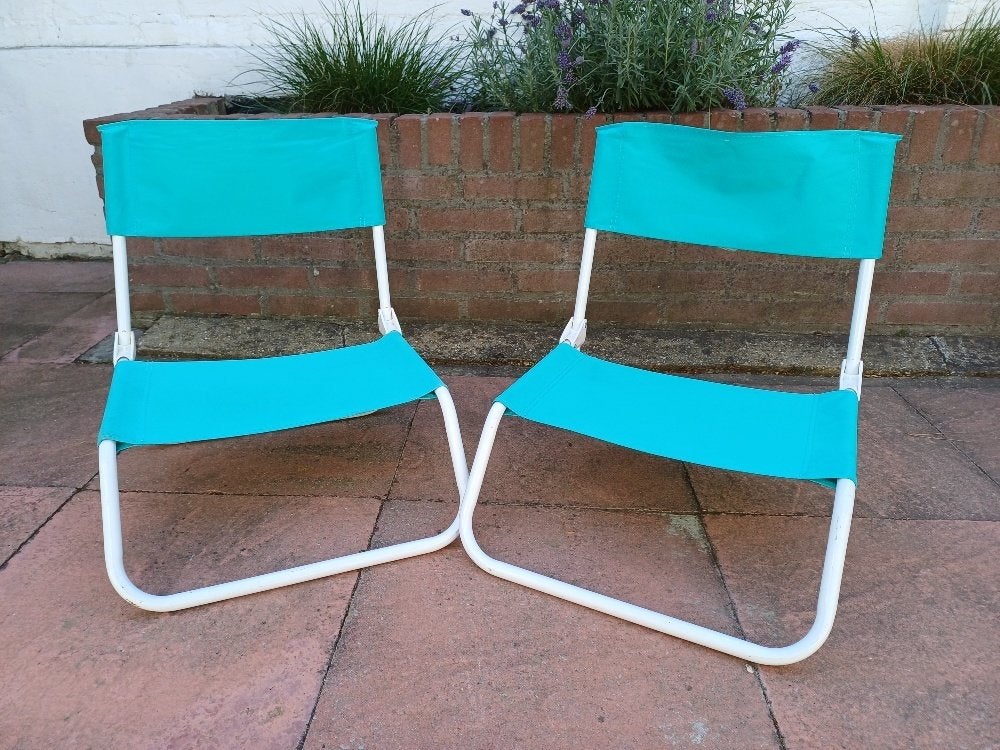 Campingstoel strandstoel 2 stuks NIEUW Setprijs voor beide, Ophalen of Verzenden, Nieuw, Campingstoel