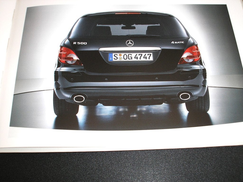 Mercedes-Benz. De R-Klasse Sports Tourer, introductie, 2005, Ophalen of Verzenden, Zo goed als nieuw, Mercedes