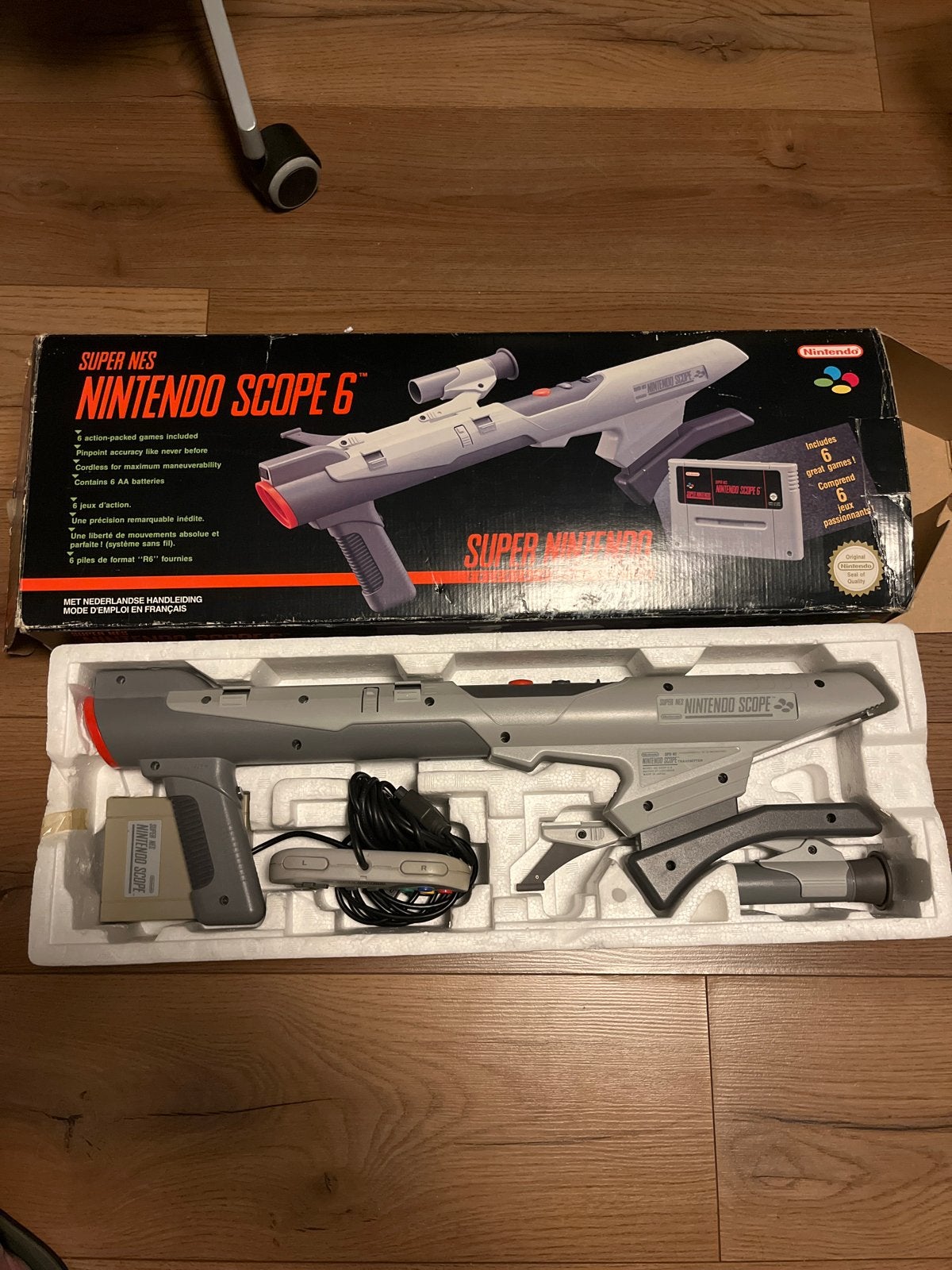 Nintendo Scope 6 Super Nintendo SNES - Goede Staat, Spelcomputers en Games, Spelcomputers | Nintendo Super NES, Ophalen, Gebruikt