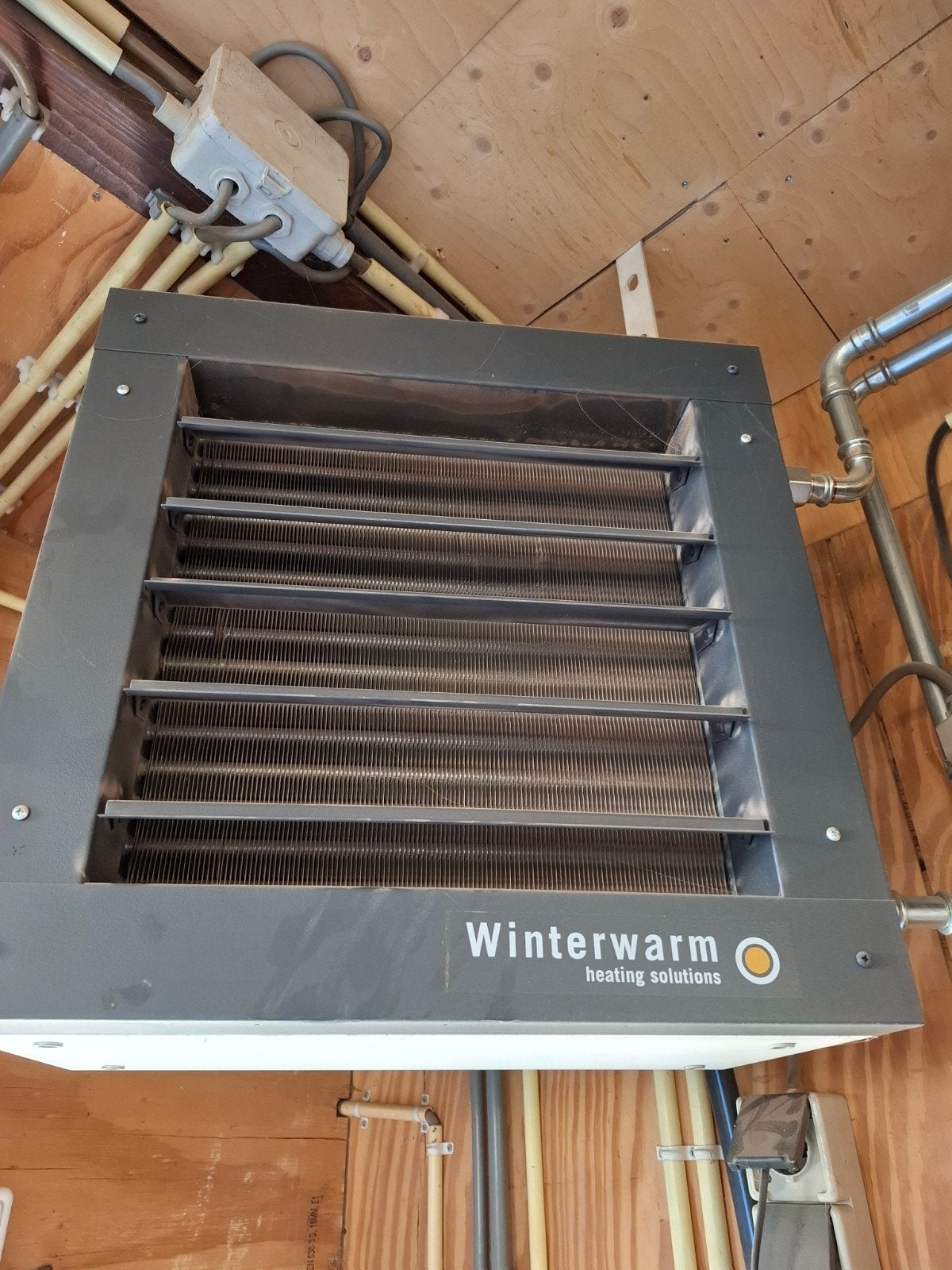 Winterwarm type 110 - Indirect gestookte luchtverwarming, Ophalen, 30 tot 80 cm, Gebruikt, Overige typen