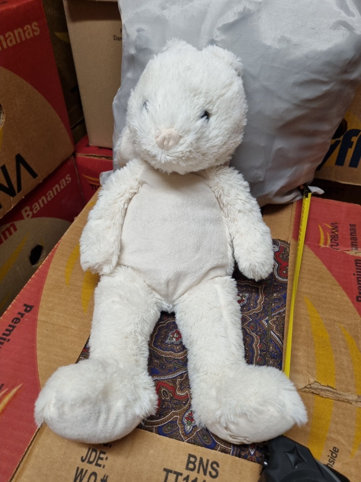 Funny bunny konijn knuffel nr 42, Kinderen en Baby's, Ophalen of Verzenden, Zo goed als nieuw, Konijn