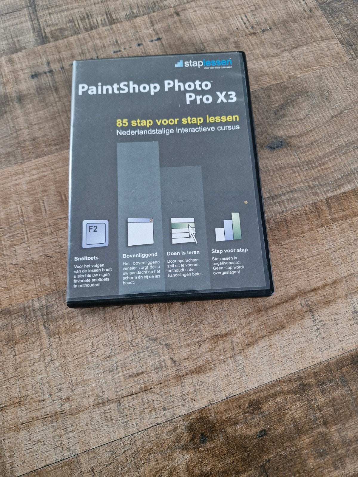 PaintShop Photo Pro X3 - Interactieve cursus, Computers en Software, Ontwerp- en Bewerkingssoftware, Ophalen of Verzenden, Zo goed als nieuw