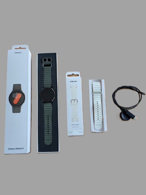 Samsung Galaxy watch 7 | 40mm SM-L300 | green | + extra band, Ophalen of Verzenden, Zo goed als nieuw, Samsung, Hoogte