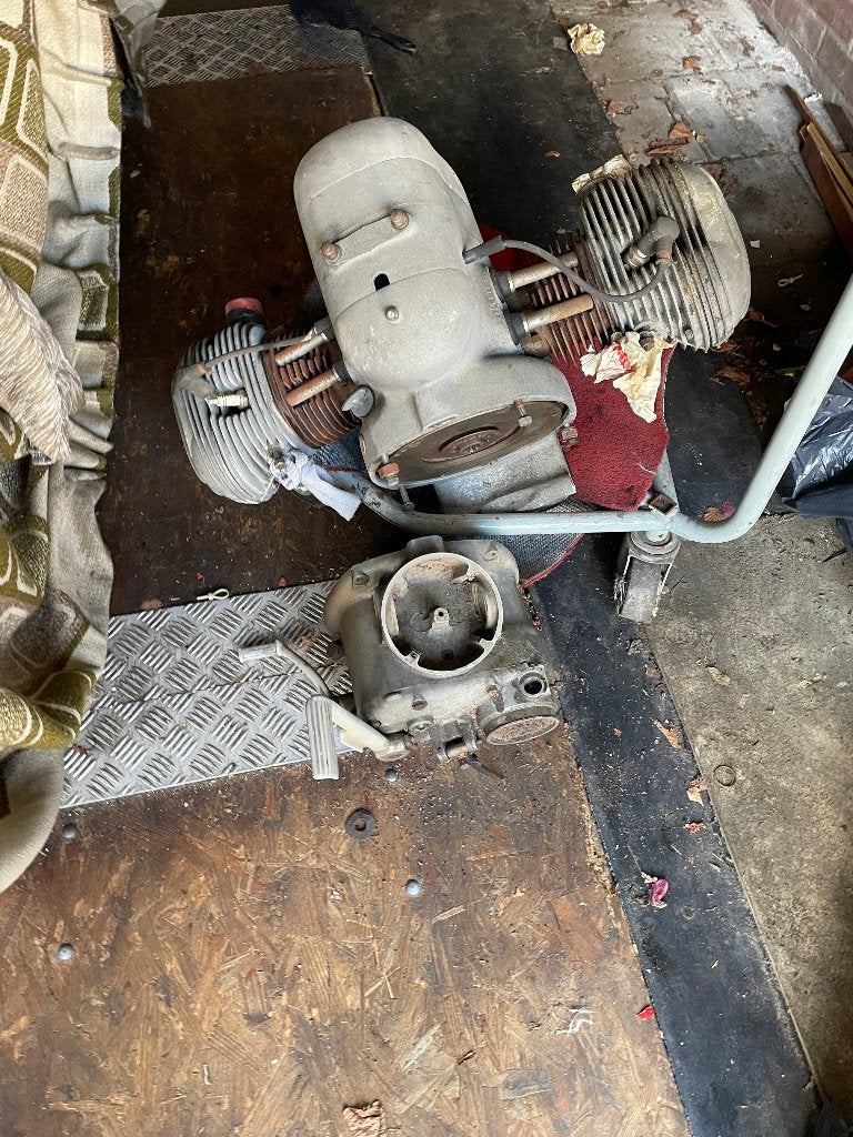 Motor onderdelen, Ophalen, Gebruikt