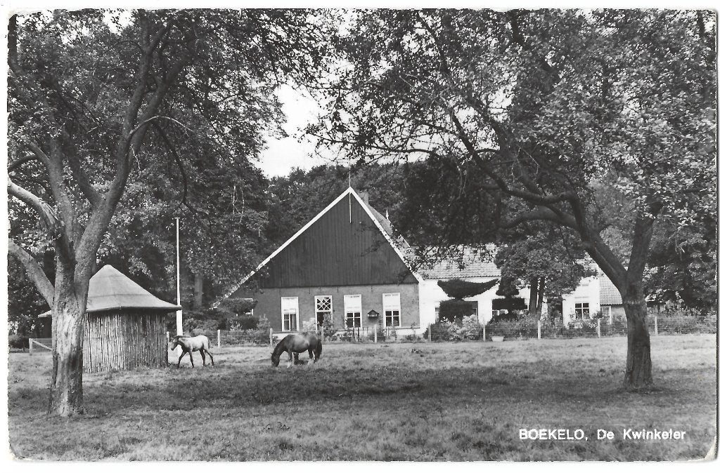 Boekelo, De Kwinkeler, Verzenden, 1960 tot 1980, Gelopen, Overijssel