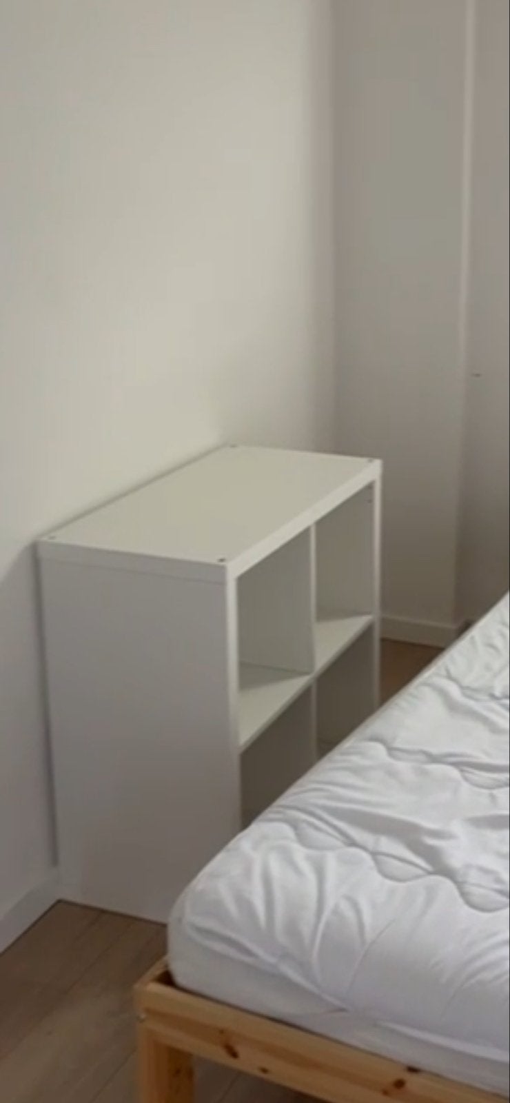 IKEA KALLAX Kast - Wit, 2x2 vakken, Huis en Inrichting, Ophalen, 50 tot 100 cm, Zo goed als nieuw, Minder dan 100 cm
