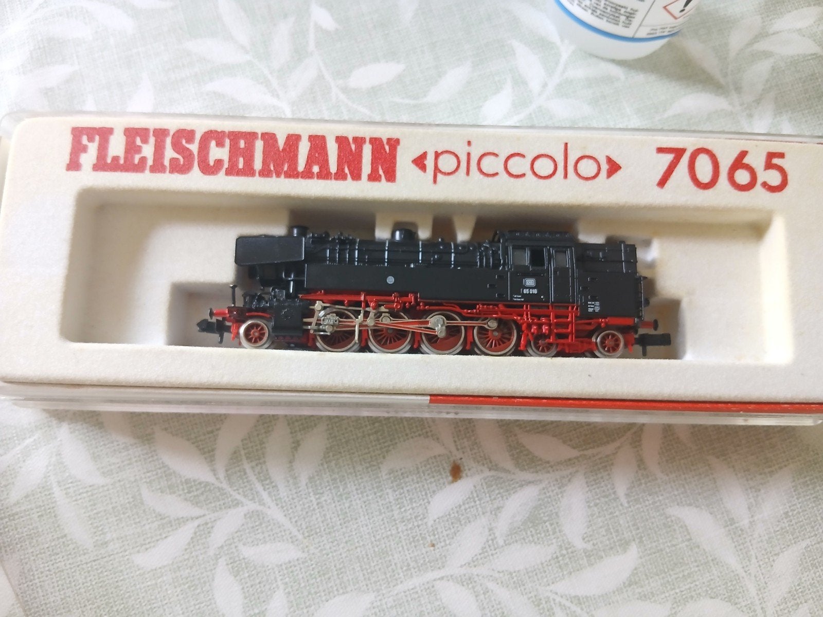 Fleischmann 7065 stoomlocomotief N spoor, Gebruikt, Fleischmann, Ophalen of Verzenden, Gelijkstroom