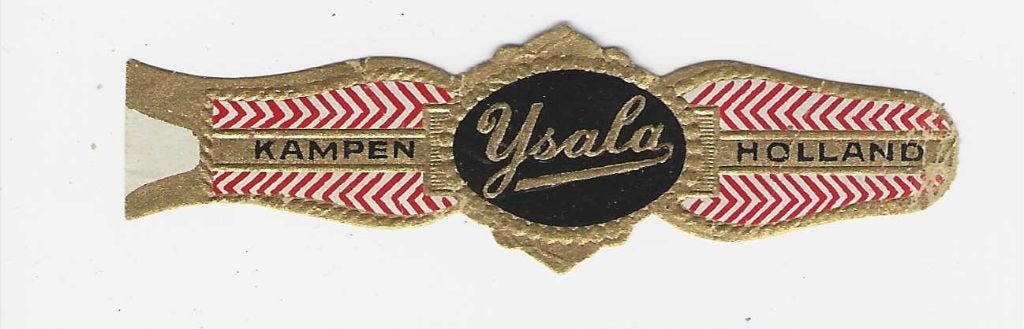 klassiek 22 -215    ysala   sigarenbanden, Verzamelen, Ophalen of Verzenden, Zo goed als nieuw, Sigarenbandjes
