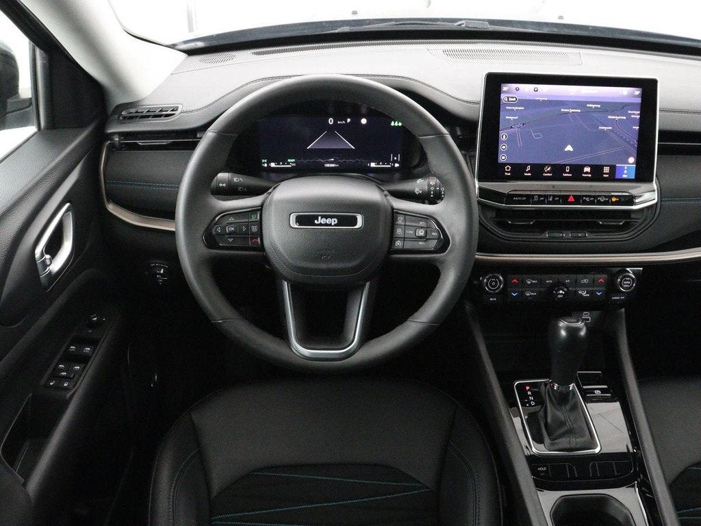 Jeep Compass 1.5T e-Hybrid Limited | 360 Camera | Adaptive c, Gebruikt, 4 cilinders, Leder en Stof, Compass