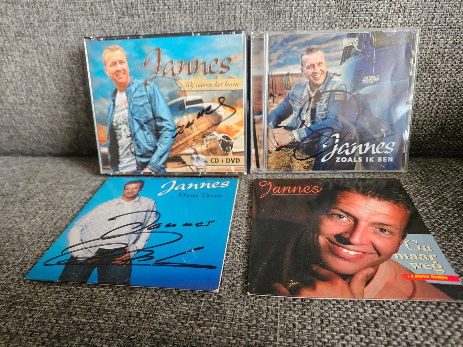 Piraten  CD's van Jannes, Ophalen of Verzenden, Zo goed als nieuw, Schlager, Gesigneerd