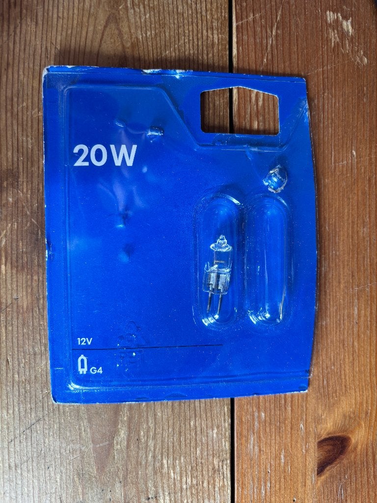 Ikea 20W halogeen lamp G4, Nieuw, Ophalen of Verzenden, 10 tot 30 watt, Halogeenlamp