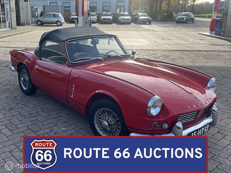 Triumph Spitfire | 1967 | Route 66 Auctions, Overige carrosserieën, Triumph, Zwart, Bedrijf