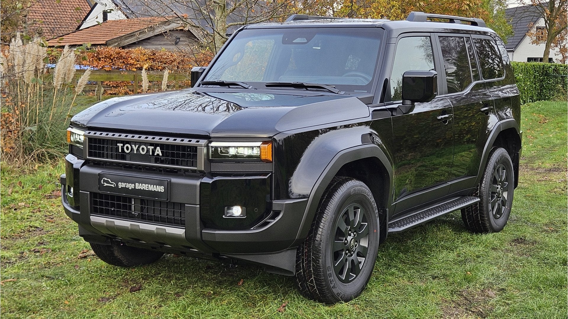 Toyota Land Cruiser 250 2.8 D-4D Executive GRIJS KENTEKEN, Zwart, 4 cilinders, Zwart, Bedrijf