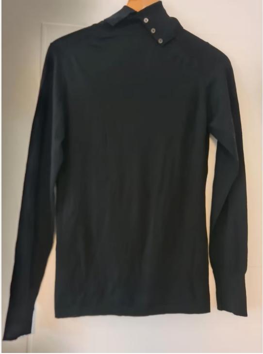 John Smedley merino wol trui zwart maat M nieuwstaat!, Maat 38/40 (M), Zwart, Ophalen of Verzenden, Zo goed als nieuw