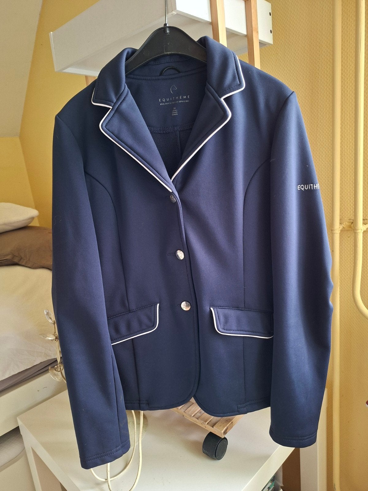 Equitheme rijjasje maat 36, Dieren en Toebehoren, Blauw, Overige merken, Sneldrogend, Ophalen of Verzenden