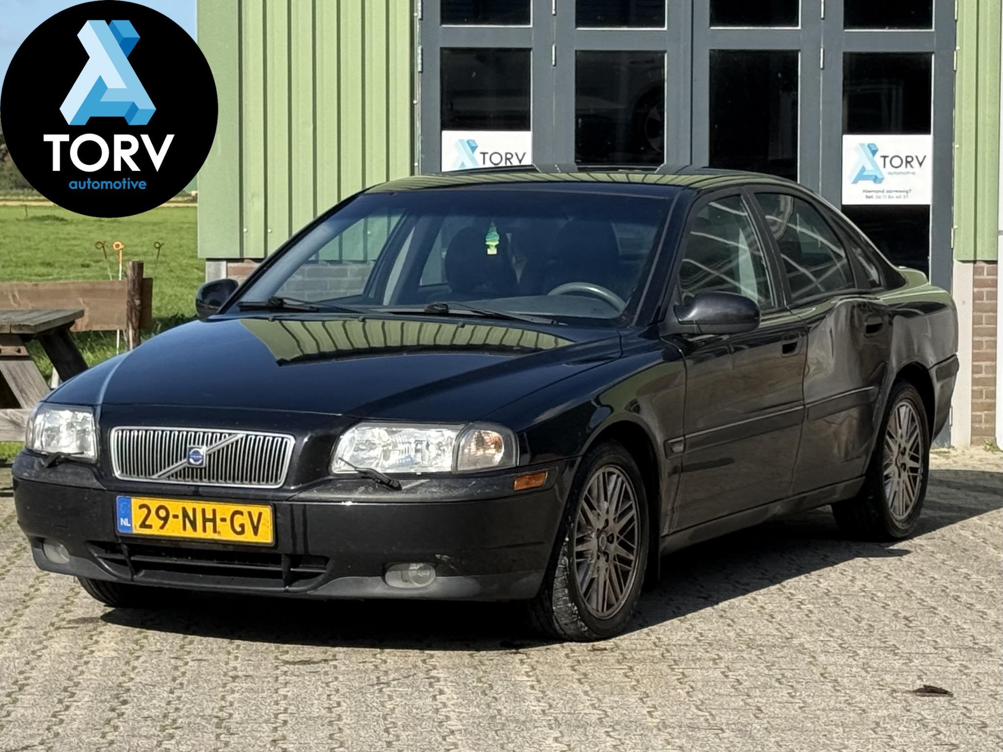 Volvo S80 2.4T Elan, Auto's, 1535 kg, Zwart, Bedrijf, 2435 cc