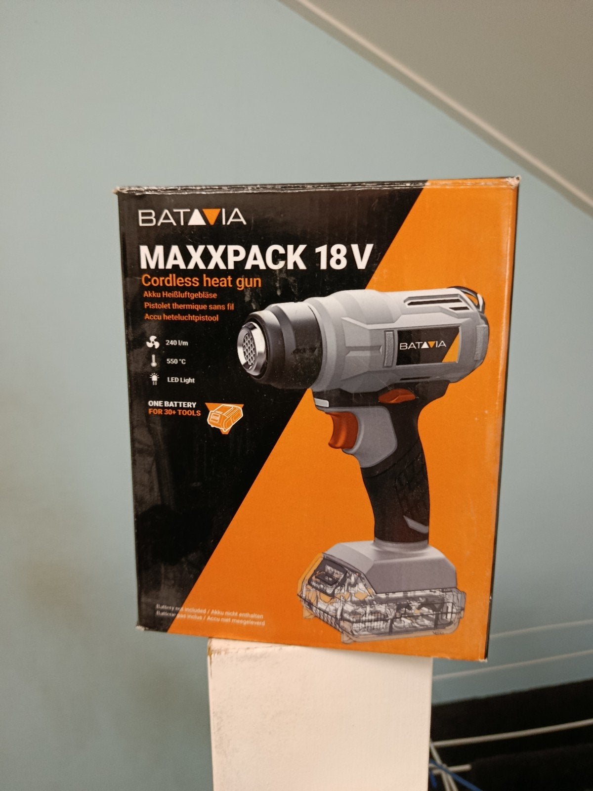 Nieuwe Batavia MAXXPACK 18V Accu Heteluchtpistool, Ophalen of Verzenden, Nieuw, Overige typen, Overige merken